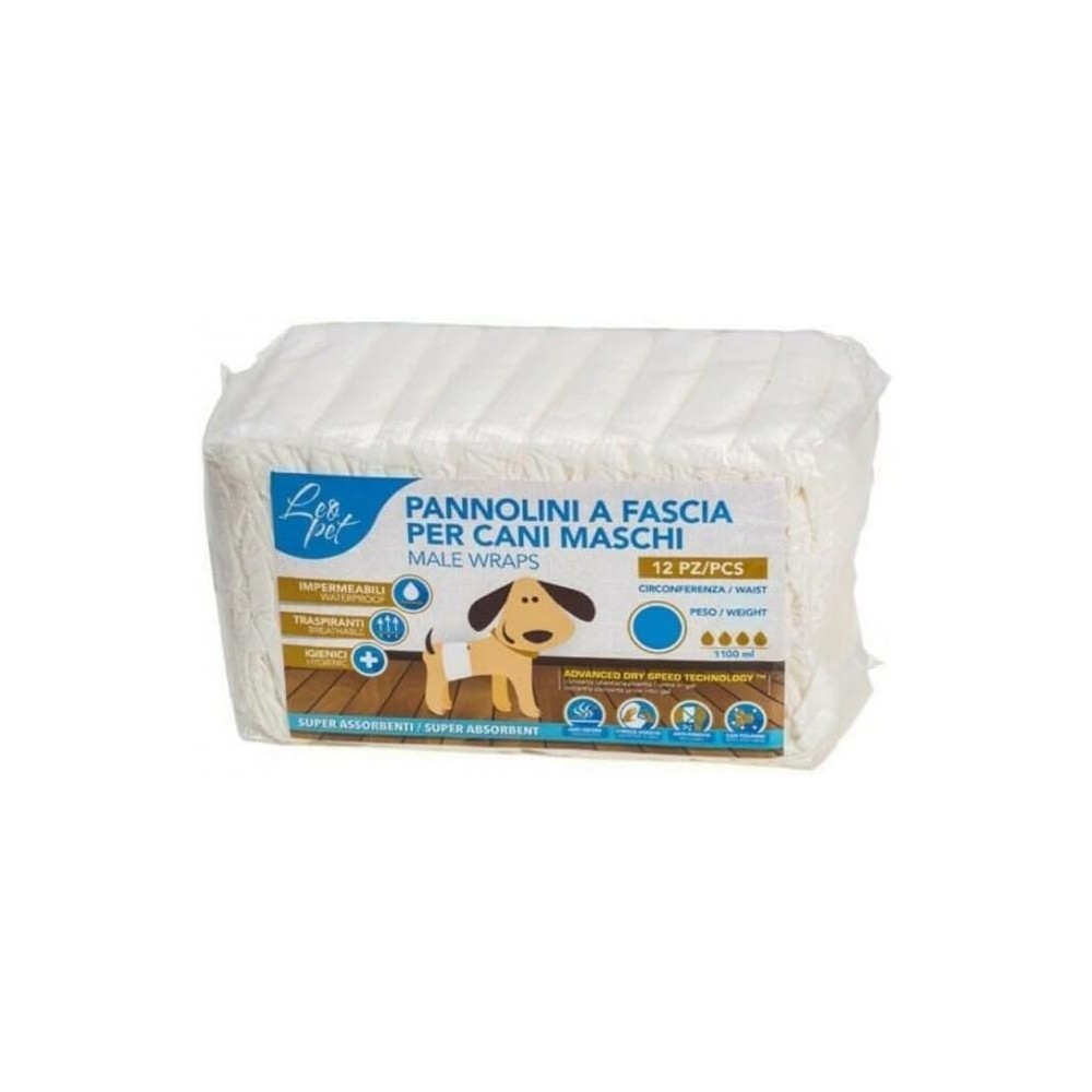 Pannolino A Fascia Per Cani Maschi M 7-16