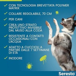 Collare Seresto Antiparassitario Per Cani Fino A 8 Kg