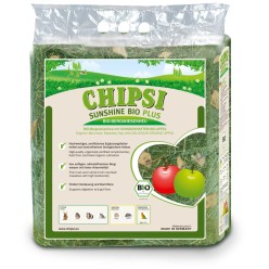 Fieno Di Prato Chipsi Sunshine Bio Plus 600 Gr Alla Mela