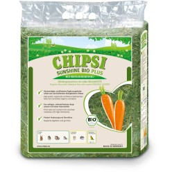 Fieno Di Prato Chipsi Sunshine Bio Plus 600 Gr Alla Carota