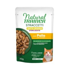 Natural trainer  Cat Busta Stracetti Sterilizzato Tratto Urinario Pollo 70 Gr
