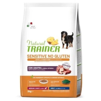 Natural Trainer Sensitive Adult Medium/Maxi Anatra 3Kg