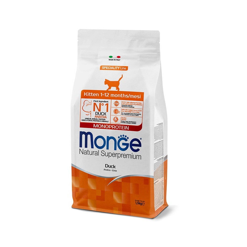 MONGE KITTEN ANTTRA 1.5 KG CROCCHETTE GATTO