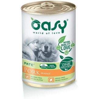 Oasy Dog One Medium/Large Maiale 400 Gr