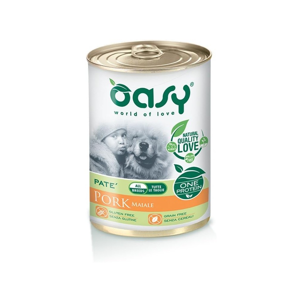 Oasy Dog One Medium/Large Maiale 400 Gr