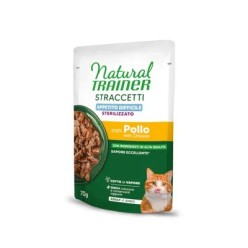 NATURAL TRAINER STRACCETTI POLLO STERILIZZATO APPETITO DIFFICILE 70GR