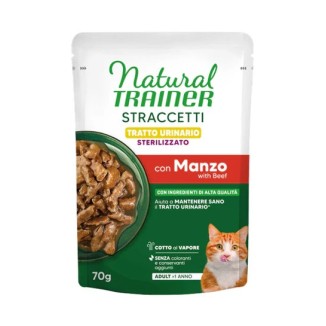 Natural Trainer CAT BUSTA STRACETTI TRATTO URINARIO CON MANZO 85 GR