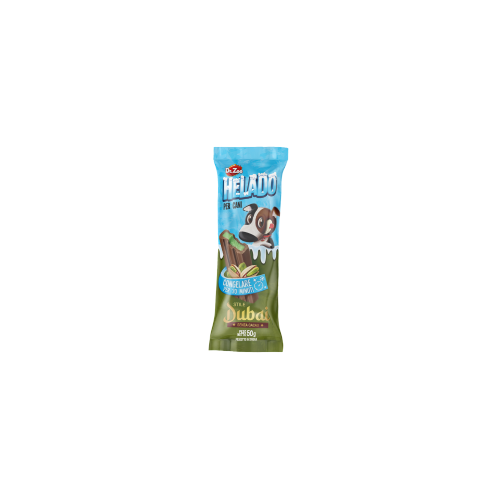 HELADO SNACK PER CANI AL GUSTO DUBAI 50 GR