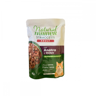 Natural Trainer  Busta   Straccetti 85 Gr Anatra Cibo Umido