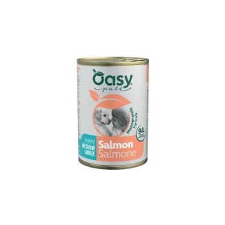 OASY DOG ONE PUPPY M/L SALMONE 400GR cibo umido