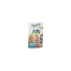 Life Cat Trancetti Grain Free Tonnetto Con Prosciutto 55 Gr