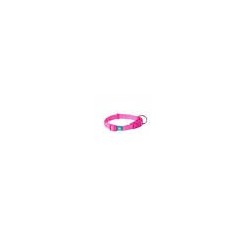 Leo Pet Collare Nylon M 40X55X2 Cm Fucsia