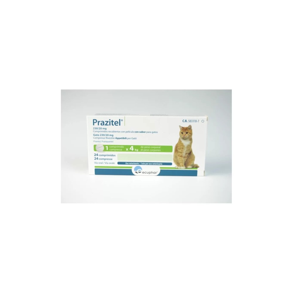 Prazitel Gatto 230/20Mg vermifugo  3 CPR