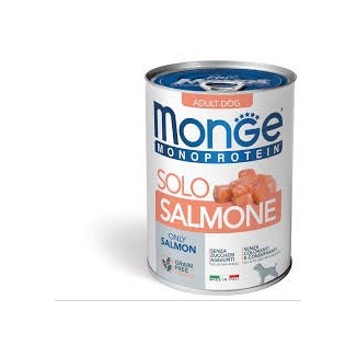 Monge monoprotein solo salmone 400 g cibo umido per cani