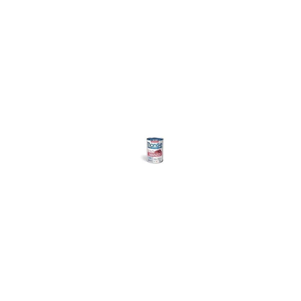 Monge monoprotein solo manzo 400 g cibo umido per cani