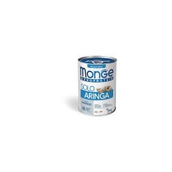 Monge monoprotein solo aringa 400 g cibo umido per cani