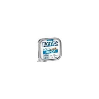 MONGE MONOPROTEIN SOLO ARINGA 150GR  CIBO UMIDO PER CANI