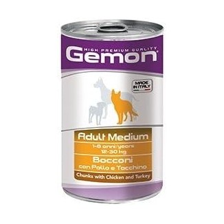 Gemon Dog Pollo/Tacchino 1250 cibo umido