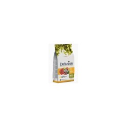 Scorta Mese: 1 Sacco cibo per cani Exclusion mantenimento Pollo Manzo Agnello Tonno a scelta 3kg + 6 Lattine mono da 400gr
