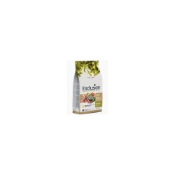 Scorta Mese: 1 Sacco cibo per cani Exclusion mantenimento Pollo Manzo Agnello Tonno a scelta 3kg + 6 Lattine mono da 400gr