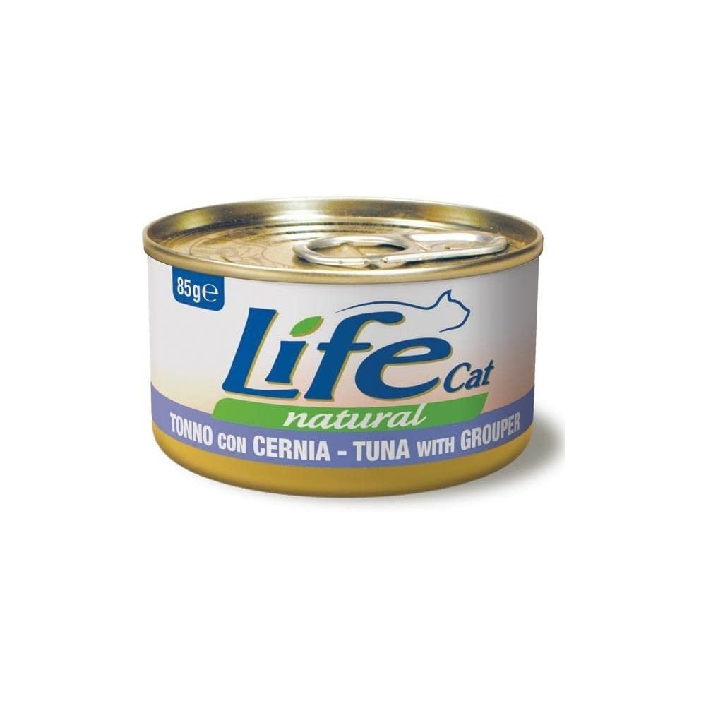 Life Cat Tonno/Cernia 85 Gr cibo umido