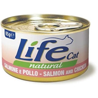 Life Cat Salmone/Pollo 85 Gr cibo umido