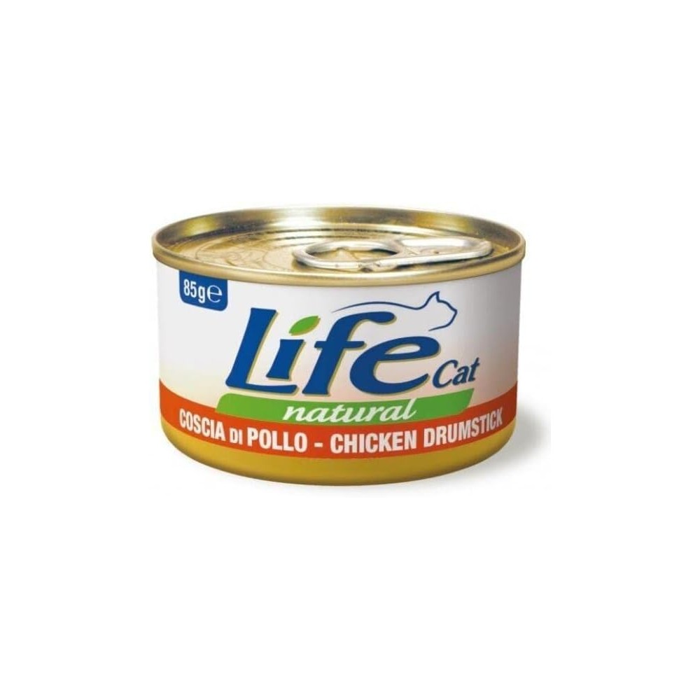 Life Cat Coscia Di Pollo 85 Gr cibo umido