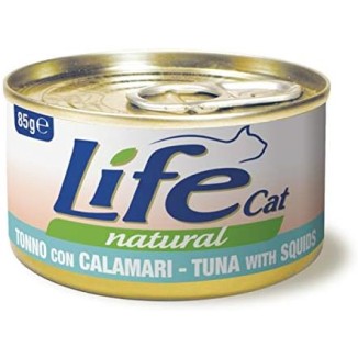 Life Cat Tonno/Calamari 85 Gr cibo umido