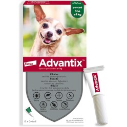 Advantix® Spot-on per cani fino a 4 kg 6 pipette