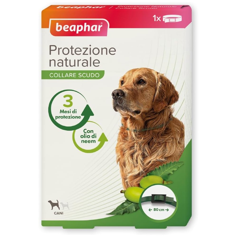 Beaphar Dog Protezione Naturale Collare Taglia Grande 80 cm