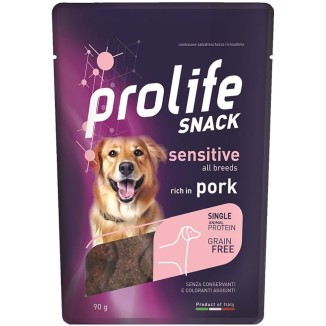 Prolife Dog Snack Monoprotweico Grain free 90 Gr Maiale