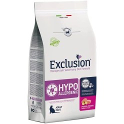 Exclusion Diet  crocchette gatto  Hypoallergenic maiale e patate 1.5 Kg