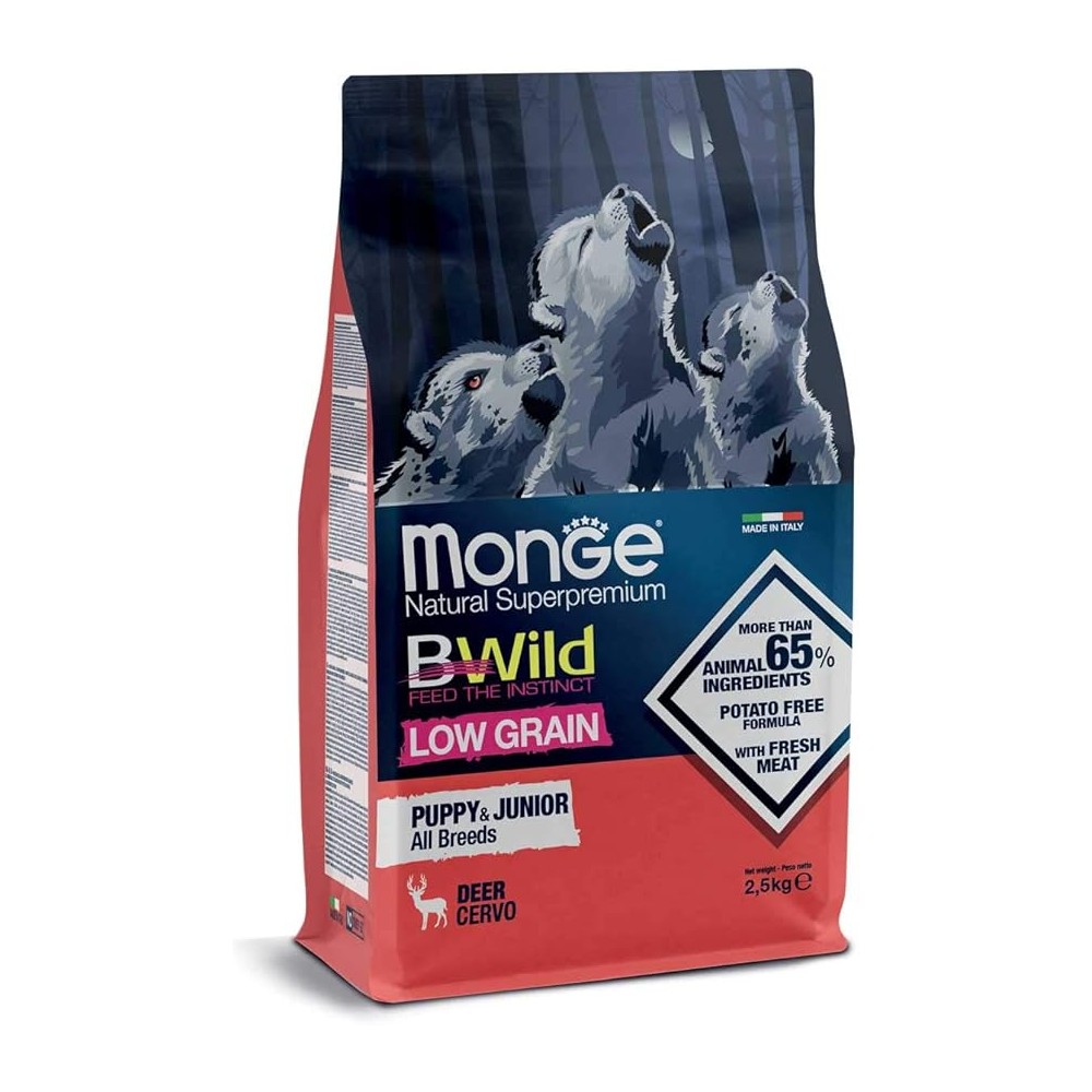 Monge Bw Lg Dog Puppy  Cervo 12 Kg
