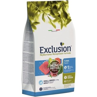 Exclusion Monoproteico crocchette cane  Adult Tonno Small 2 Kg