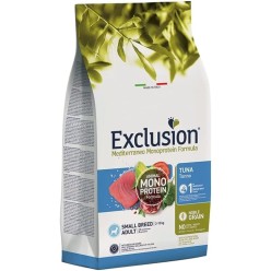 Exclusion Monoproteico crocchette cane  Adult Tonno Small 2 Kg