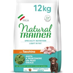 Natural Trainer Crocchette Cane   Light In Fat 12Kg