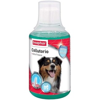 Beaphar Colluttorio per Cani 250 ml - Inibisce Batteri, Riduce Placca e Contrasta Alito Cattivo