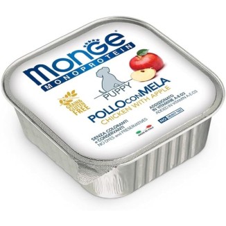 Monge Monoprotein Paté Pollo con Mela – Puppy 150 gr cibo umido