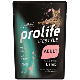 Prolife lifestyle Gatto Adult Agnello 85Gr cibo umido