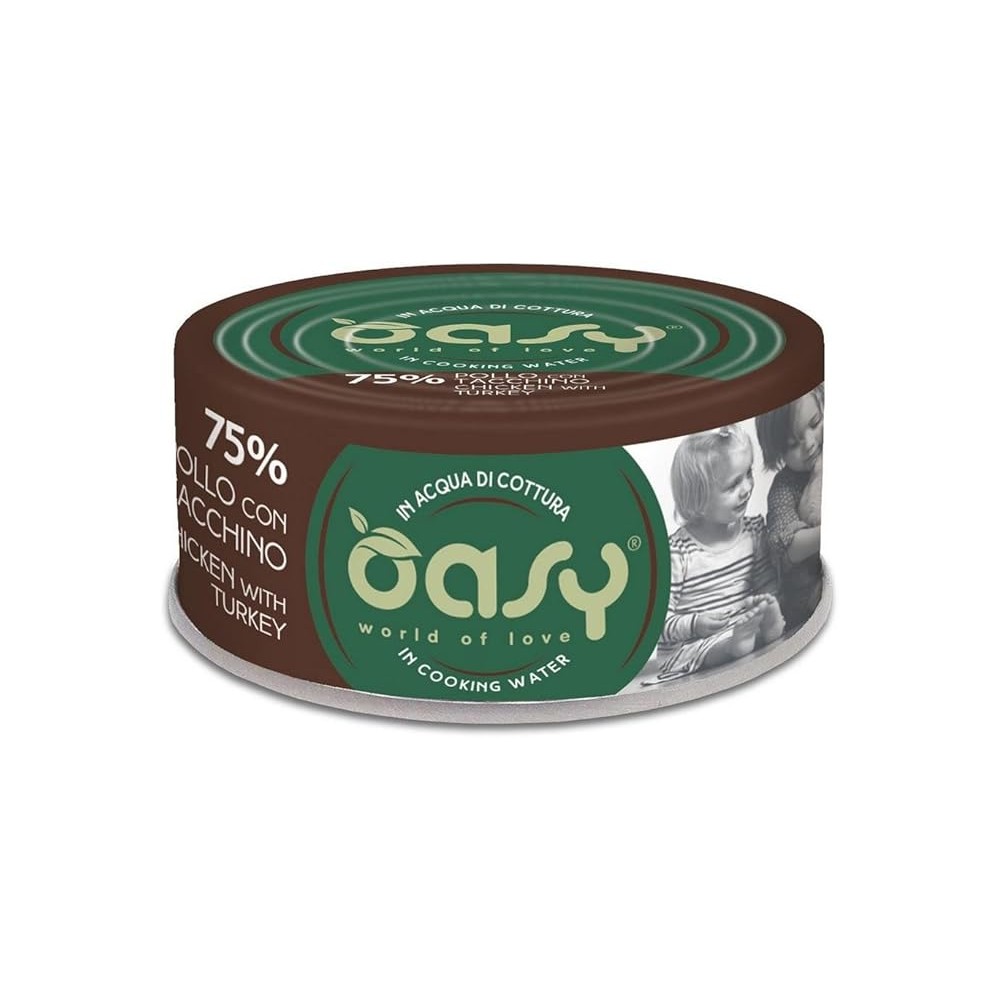 Oasy More Love Lattina Pollo/Tacchino 70Gr