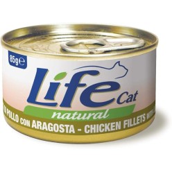 Life Cat Pollo/Aragosta 85 Gr cibo umido