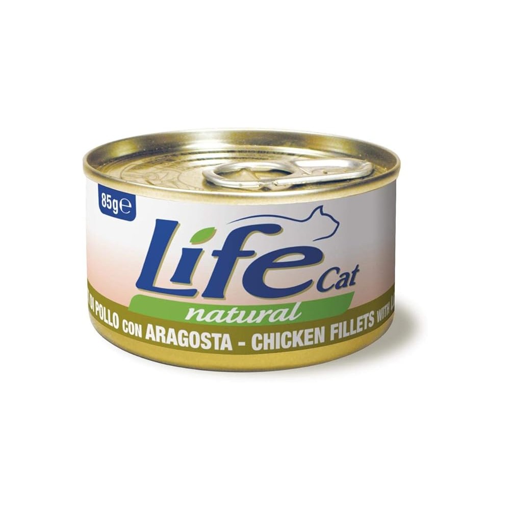 Life Cat Pollo/Aragosta 85 Gr cibo umido