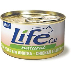 Life Cat Pollo/Anatra 85 Gr cibo umido