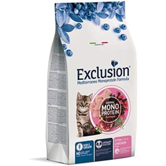Exclusion  Monoproteico  crocchette gatto Kitten 1.5Kg
