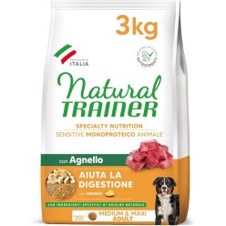 Natural trainer crocchette cane Medium Agnello 3 Kg