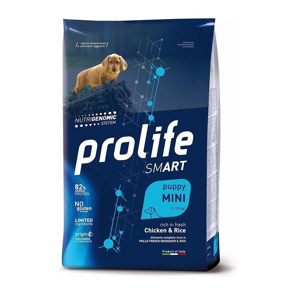 Prolife Smart Crocchette cane  Small Puppy  Pollo/Riso 2 kg
