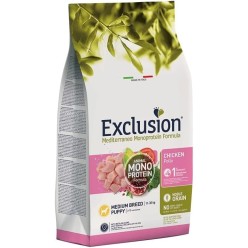 Exclusion  Monoproteico crocchette cane  Puppy Chicken 3 Kg