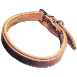 Collare In Cuoio Imbottito 56X3