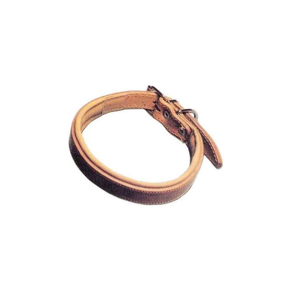 Collare In Cuoio Imbottito 56X3