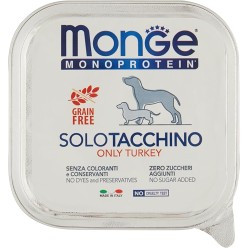 Monge Monoprotein Paté Solo Tacchino 150 gr cibo umido